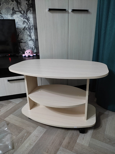 Журнальный столик Лидер дуб сонома фото покупателя 56