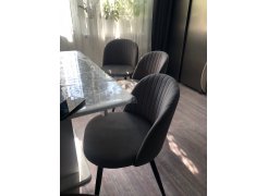 Стул на металлокаркасе Gabi green / black фото покупателя 620