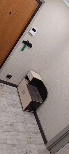 Обувница Аврора дуб млечный / венге фото покупателя 135