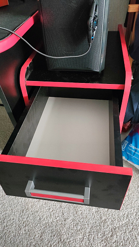 Тумба Ханна черная / красная - Уцененный экземпляр фото покупателя 56