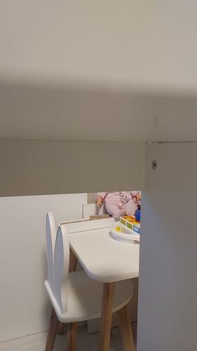 Стол компьютерный Джаз-24 правый белый фото покупателя 135