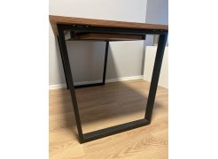 Стол Лота Лофт 140 25 мм черный матовый / бетон фото покупателя 308