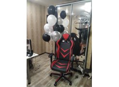 Компьютерное кресло Racer черное / оранжевое фото покупателя 45