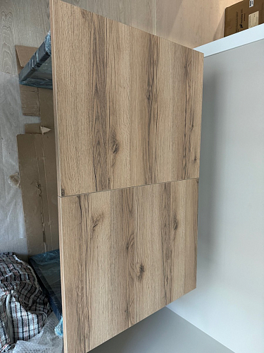 Стол Лота Лофт 140 25 мм черный матовый / бетон фото покупателя 470