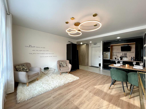 Стул на металлокаркасе Gabi gray / black фото покупателя 925