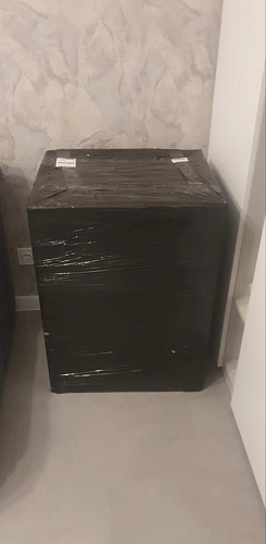 Стул на металлокаркасе Чилли черный / голубой фото покупателя 93