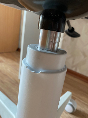 Компьютерное кресло Пард экокожа белый фото покупателя 32