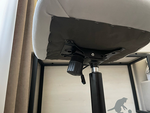 Компьютерное кресло Честер голубой (velutto 47 ) / черный фото покупателя 59