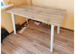 Стол Тринити Лофт 120 32 мм бетон / черный матовый фото покупателя 520