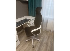 Компьютерное кресло Golem dark gray / white фото покупателя 48