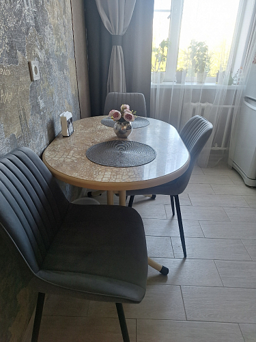 Комплект стульев Седа К 2 шт латте / черный фото покупателя 61