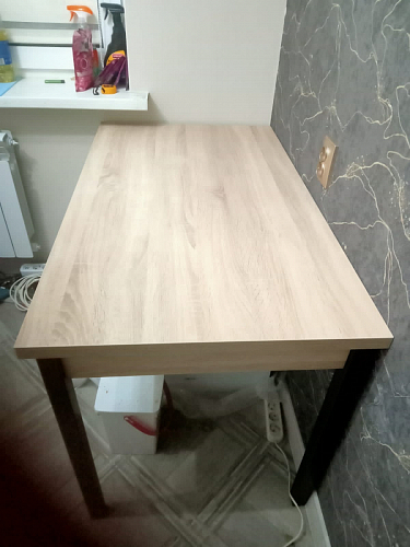 Стол Оригон сонома / черный матовый фото покупателя 23