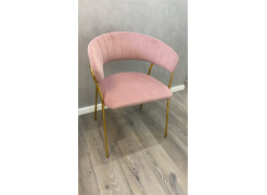 Стул на металлокаркасе Kamelia темно-серый / золотой фото покупателя 61