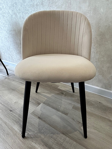 Стул на металлокаркасе Gabi 1 light purple / black фото покупателя 685