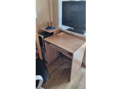 Компьютерный стол Джаз-24 левый белый фото покупателя 10