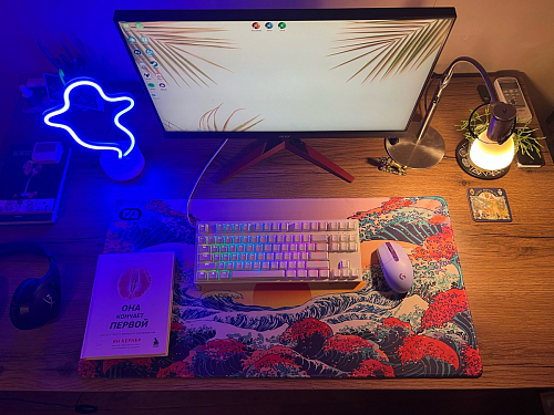 Деревянный стол Лота Лофт 120х75 белый матовый / дуб крафт золотой фото покупателя 827