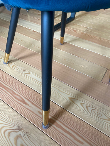 Стул на металлокаркасе Gabi gray / black фото покупателя 355