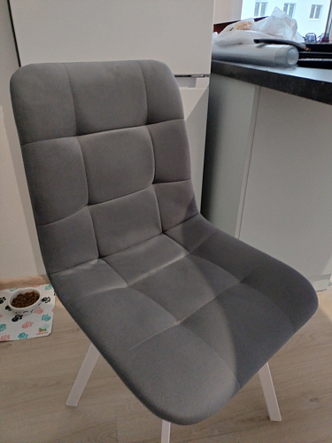 Стул на металлокаркасе Чилли зеленый / белый каркас фото покупателя 89