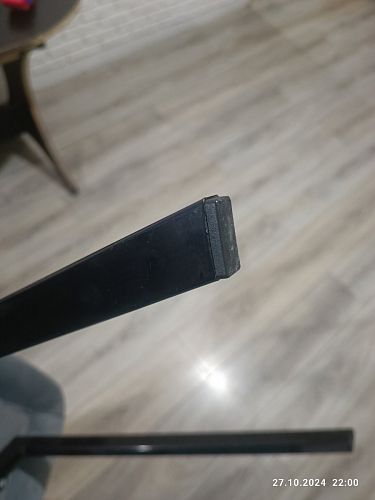 Стул на металлокаркасе Чилли темно-серый / черный каркас фото покупателя 532