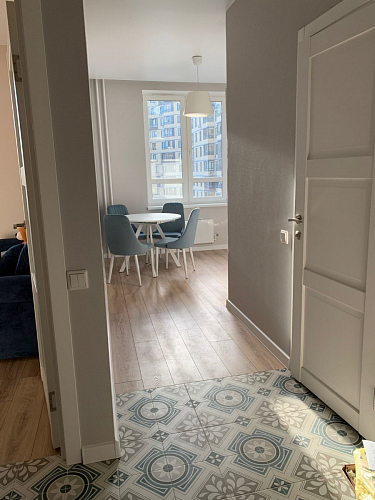 Стул на металлокаркасе Kora green / black фото покупателя 236