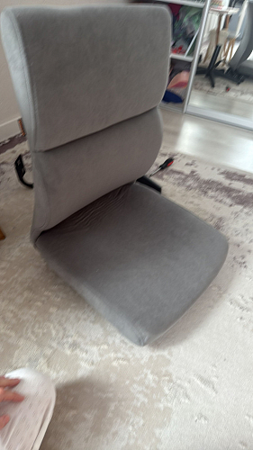 Компьютерное кресло Benefit флок бежевый 7 фото покупателя 42