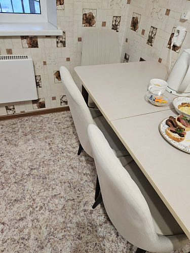 Стул на металлокаркасе Kora green / black фото покупателя 371