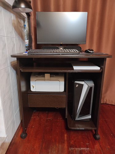 Компьютерный стол КСТ-10.1 Венге фото покупателя 20