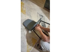 Стул на металлокаркасе Lilu dark grey / black фото покупателя 47