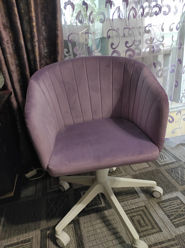 Компьютерное кресло Тибо сиреневый фото покупателя 202