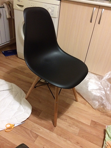 Стул Eames black фото покупателя 522