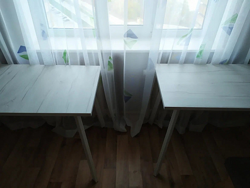 Стол Тринити Лофт 120 25 мм черный матовый / юта фото покупателя 4