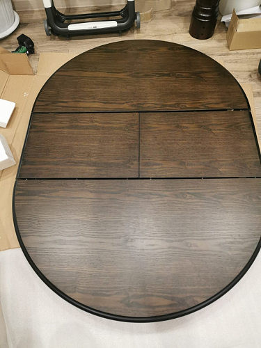 Стол раскладной Toskana 90 tobacco фото покупателя 7