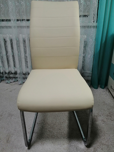 Стул Basit light grey fabric фото покупателя 72