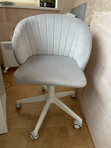 Компьютерное кресло Пард экокожа белый фото покупателя 257