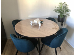 Стул на металлокаркасе Gabi gray / black фото покупателя 886