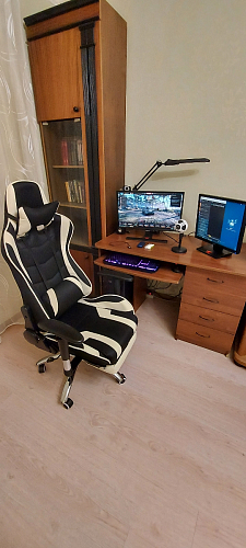 Компьютерное кресло Kano 1 cream / black фото покупателя 165