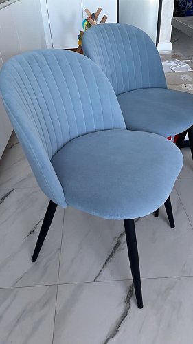 Стул на металлокаркасе Gabi 1 gray фото покупателя 84