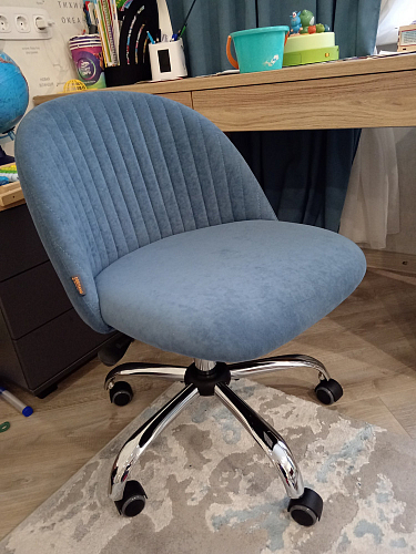 Компьютерное кресло Melody бирюзовое фото покупателя 168