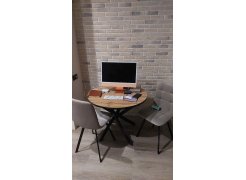 Стул на металлокаркасе Чилли розовый / черный каркас фото покупателя 481