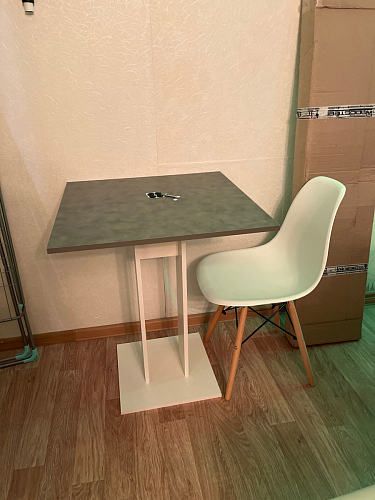 Пластиковый стул Eames PC-015 желтый фото покупателя 167