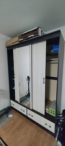 Шкаф-купе Модерн-2 1,35 м венге / лоредо фото покупателя 2