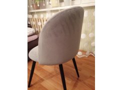 Стул на металлокаркасе Gabi blue / black фото покупателя 837