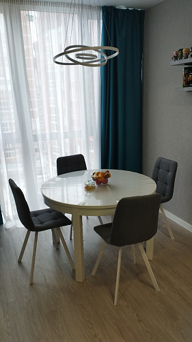 Стул Чилли 2 темно-серый  / черный фото покупателя 982