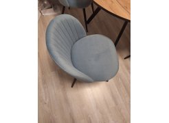 Стул на металлокаркасе Gabi 1 бежевый / черный с серебряными наконечниками фото покупателя 628