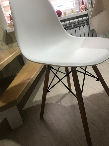 Стул Eames PC-015 белый фото покупателя 81
