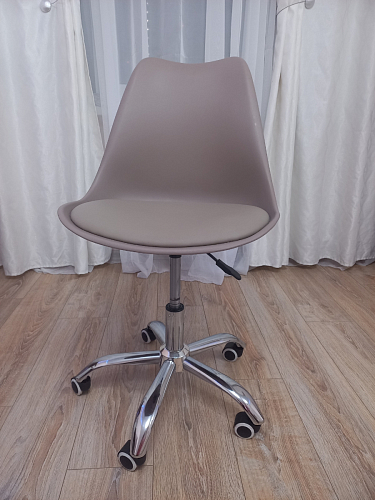 Компьютерное кресло Kolin с подушкой clear / white фото покупателя 234