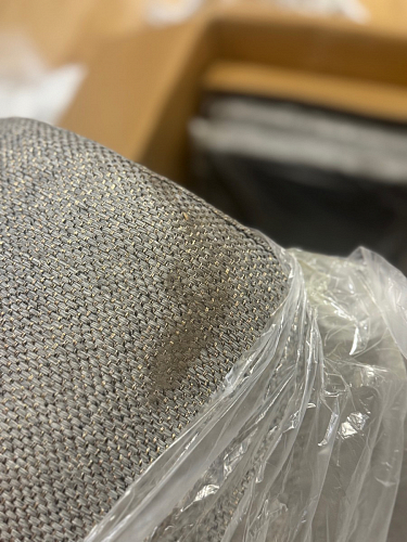 Стул на металлокаркасе Twin серый / черный фото покупателя 30