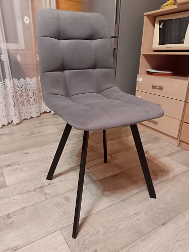 Стул на металлокаркасе Чилли бежевый / белый каркас фото покупателя 1080