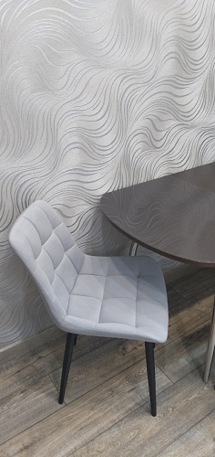 Стул на металлокаркасе Челси К бирюзовый / черный фото покупателя 106