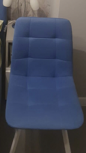 Стул на металлокаркасе Чилли горчичный / черный фото покупателя 1308